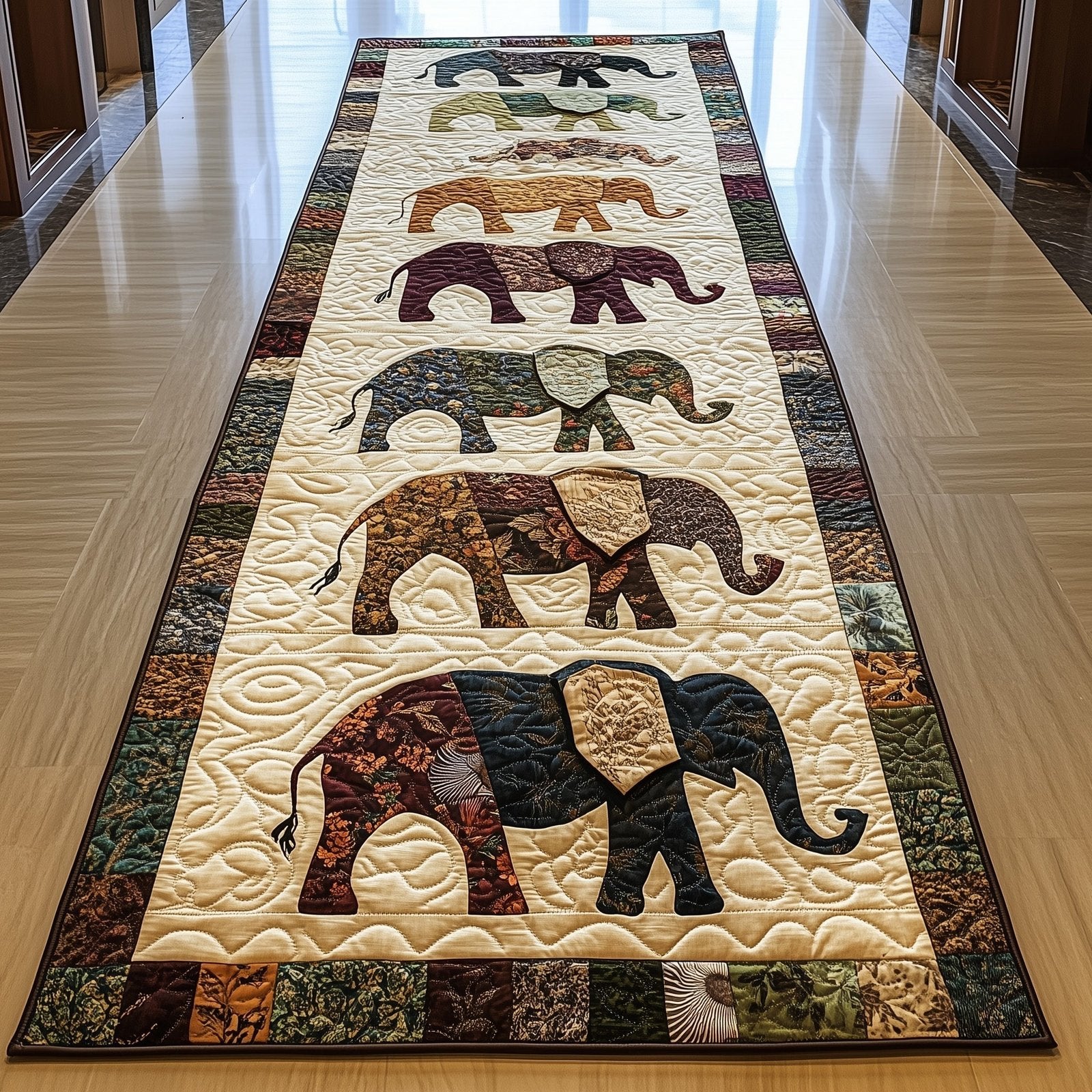 Safari Trail Runner Rug - Nature Design | Serene Runner Rug