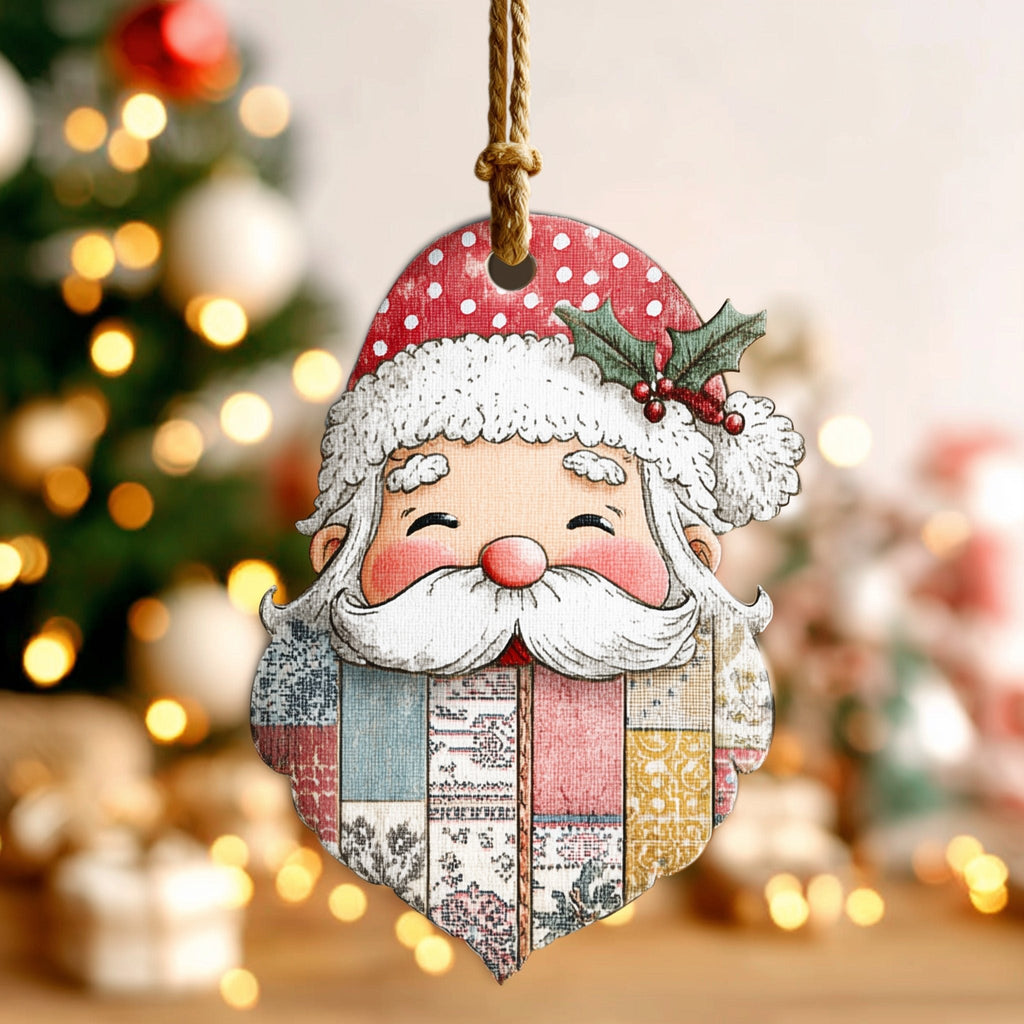 Santa Cheer Christmas Ornament