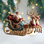 Santa Joy Christmas Ornament