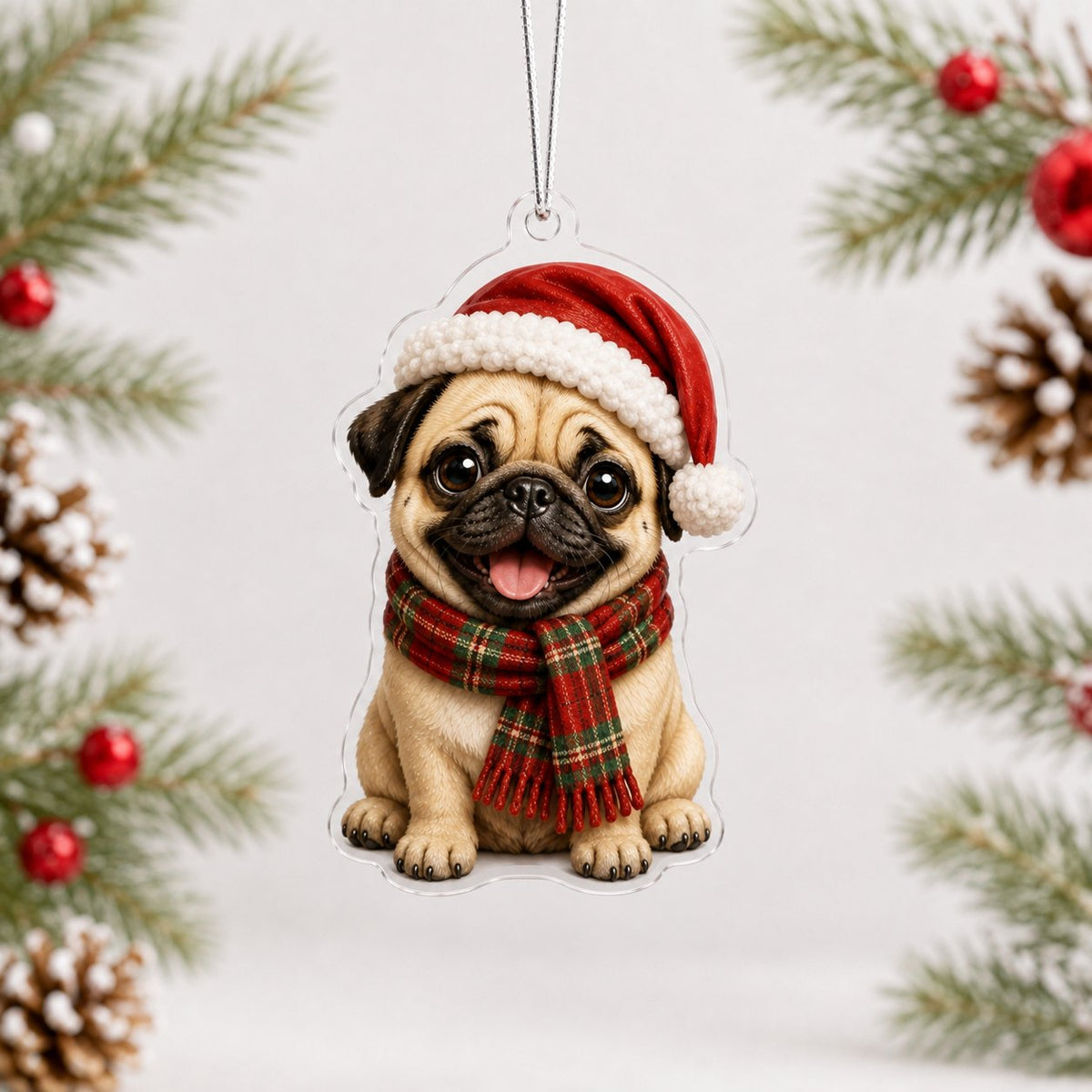 Santas Wonderland Christmas Ornament