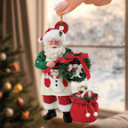 Santas of Surprises Christmas Ornament