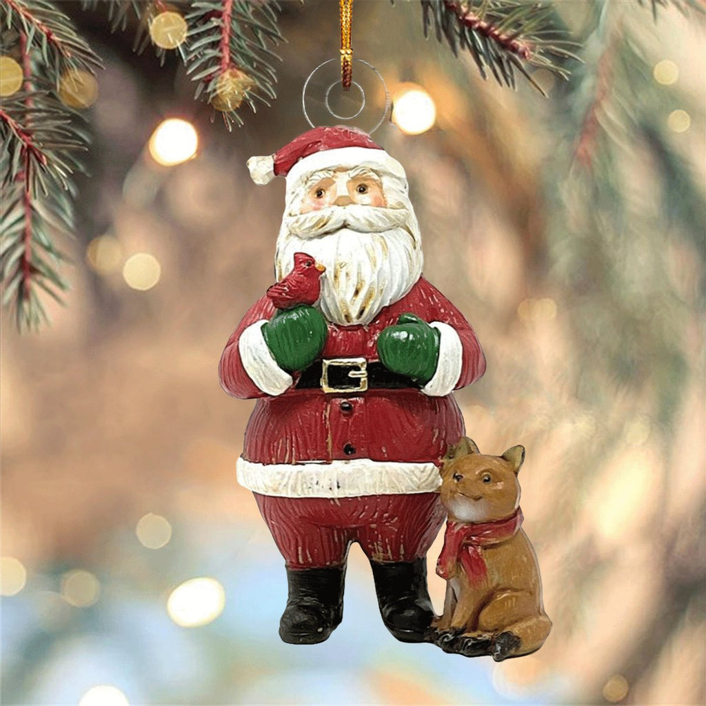Santas Holiday Cheer Christmas Ornament
