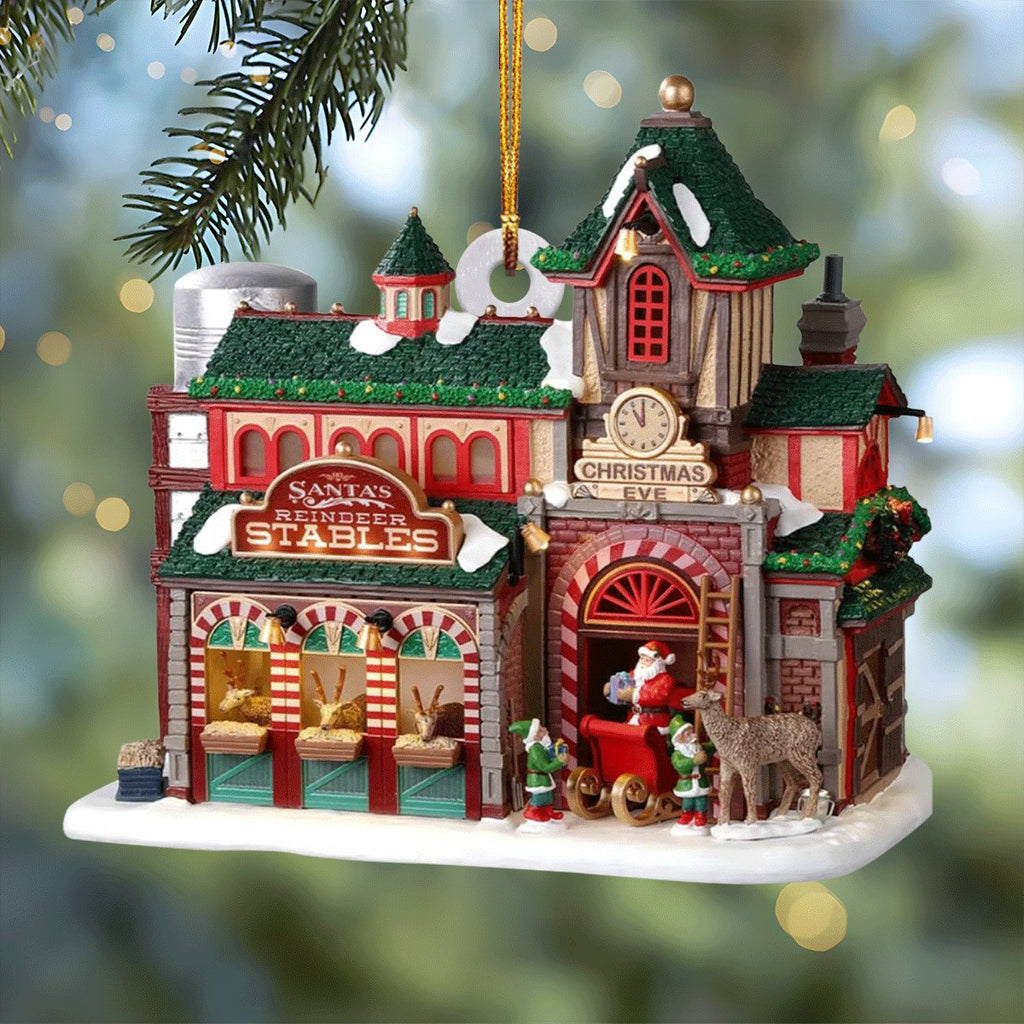 Floral Majesty Horse Christmas Ornament
