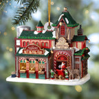 Floral Majesty Horse Christmas Ornament