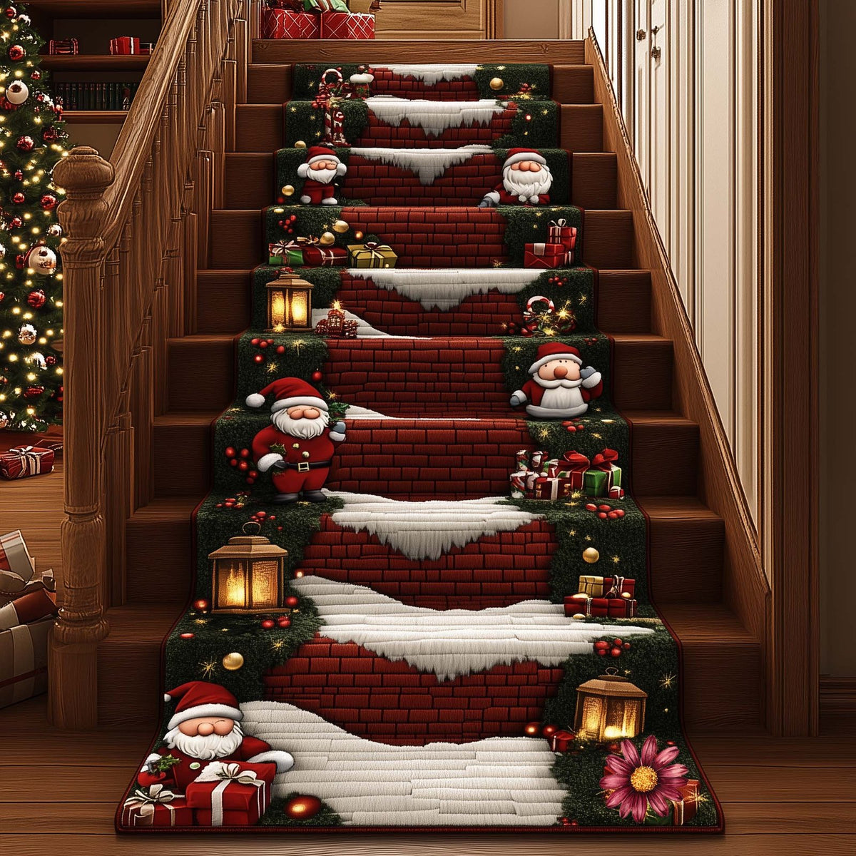 SantaStep Runner Rug - Nature Design | Serene Runner Rug