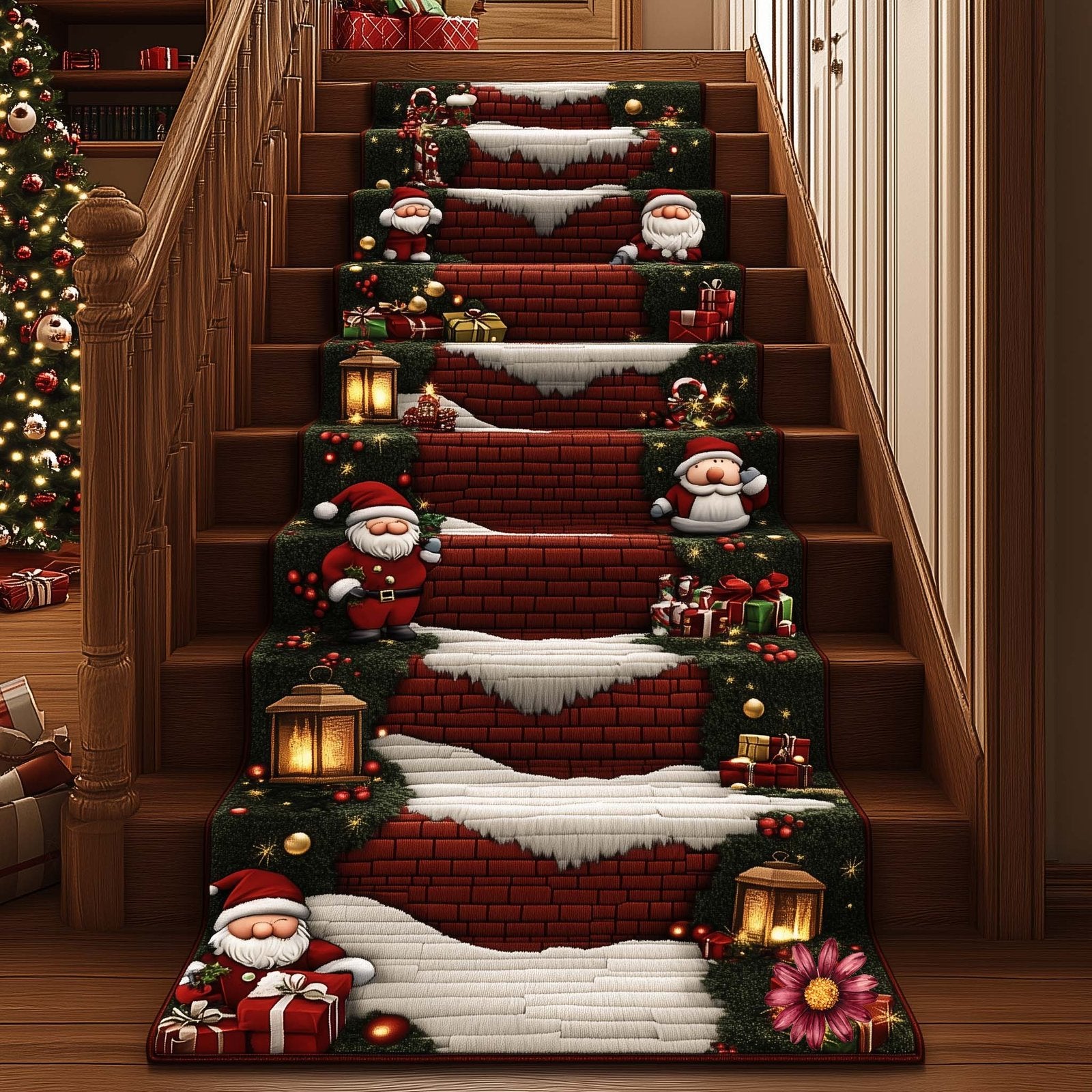 SantaStep Runner Rug - Nature Design | Serene Runner Rug