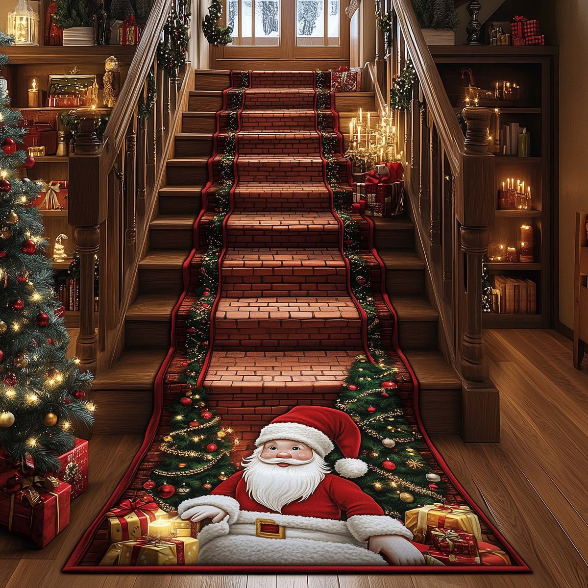 SantaStep Runner Rug - Nature Design | Serene Runner Rug