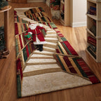 Santa Delight Runner Carpet Runner Rug - Cute Pet Design | Animal Printed Runner Rug