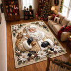 Santa Elegance area rug in a living room