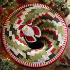 Santa Flight Round Mat Rug - Nature Design | Serene Home Decor
