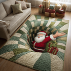Santa Glow area rug in a living room