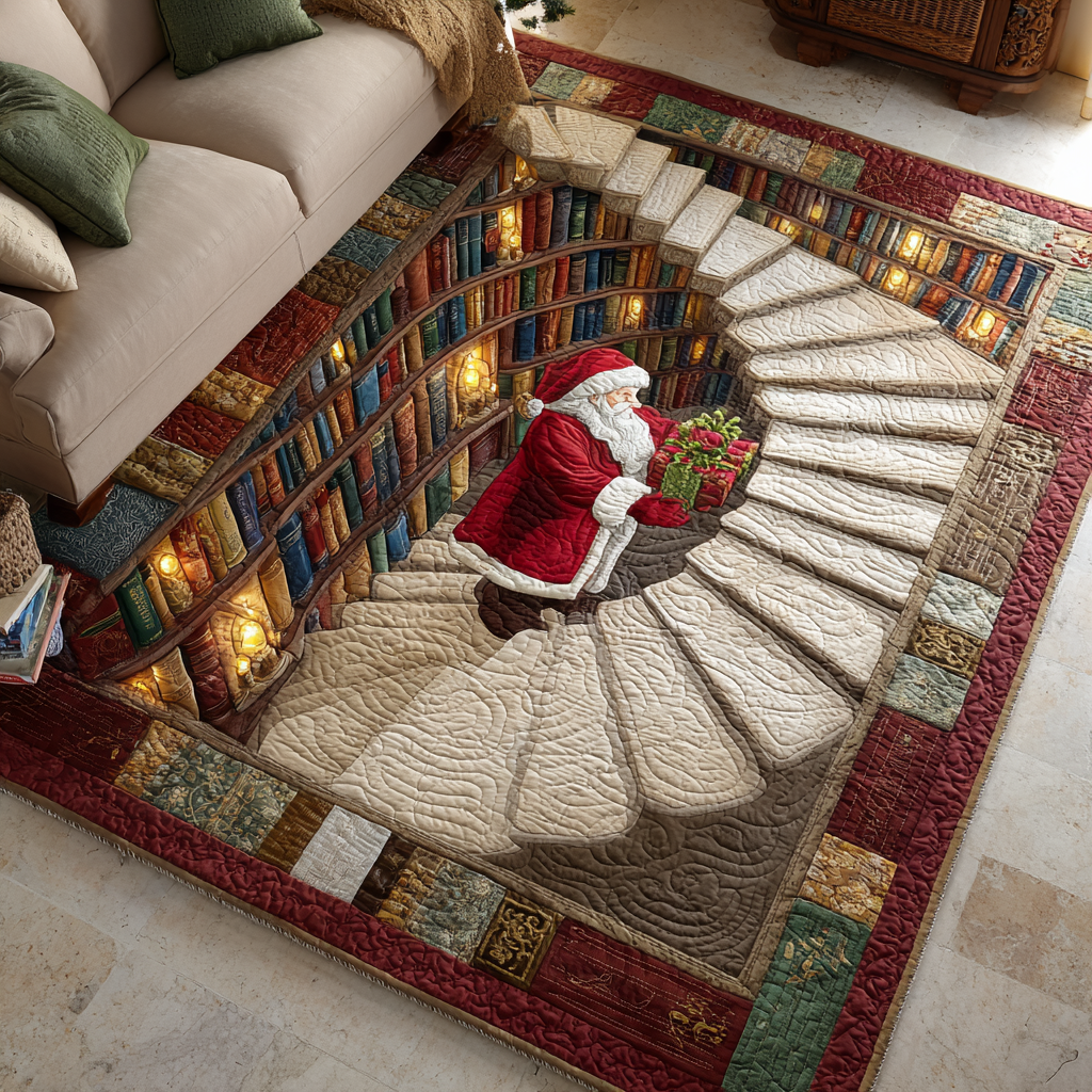 Santa Harmony area rug in a living room