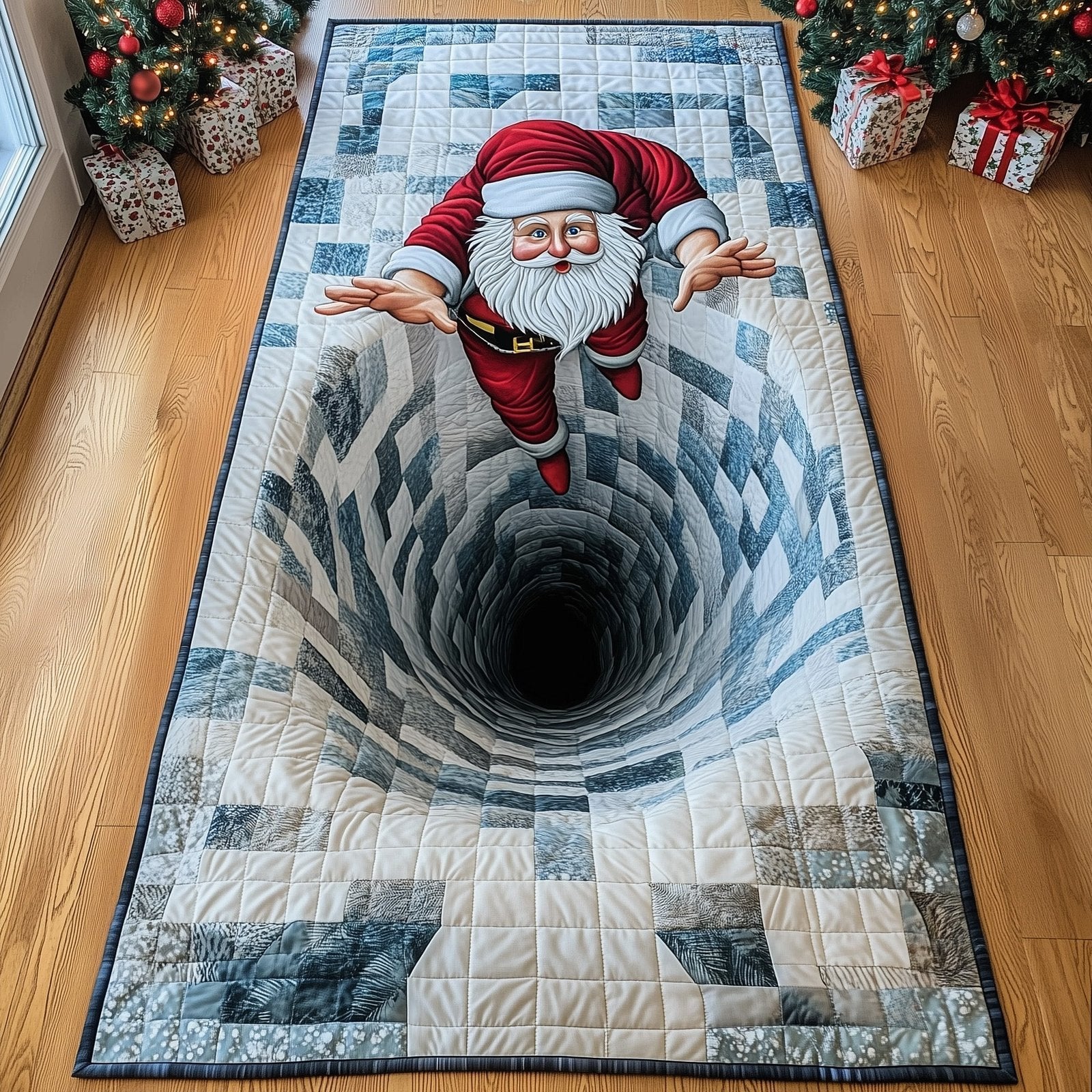 Santa Journey Runner Rug - Nature Design | Serene Runner Rug