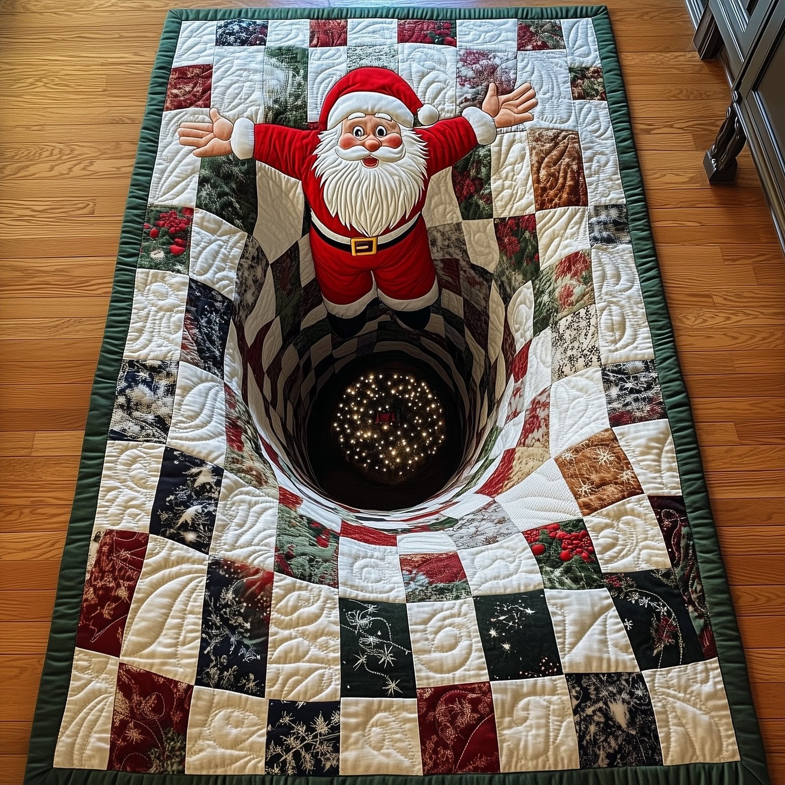 Santa Journey Runner Rug - Nature Design | Serene Runner Rug