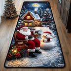 Santa Joy Runner Rug - Nature Design | Serene Runner Rug