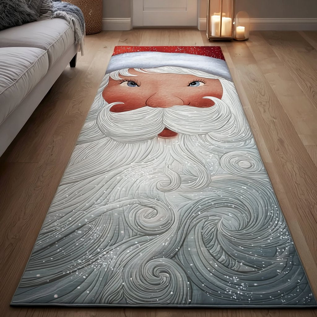 Santa Wonder Runner Carpet Runner Rug - Cute Pet Design | Animal Printed Runner Rug