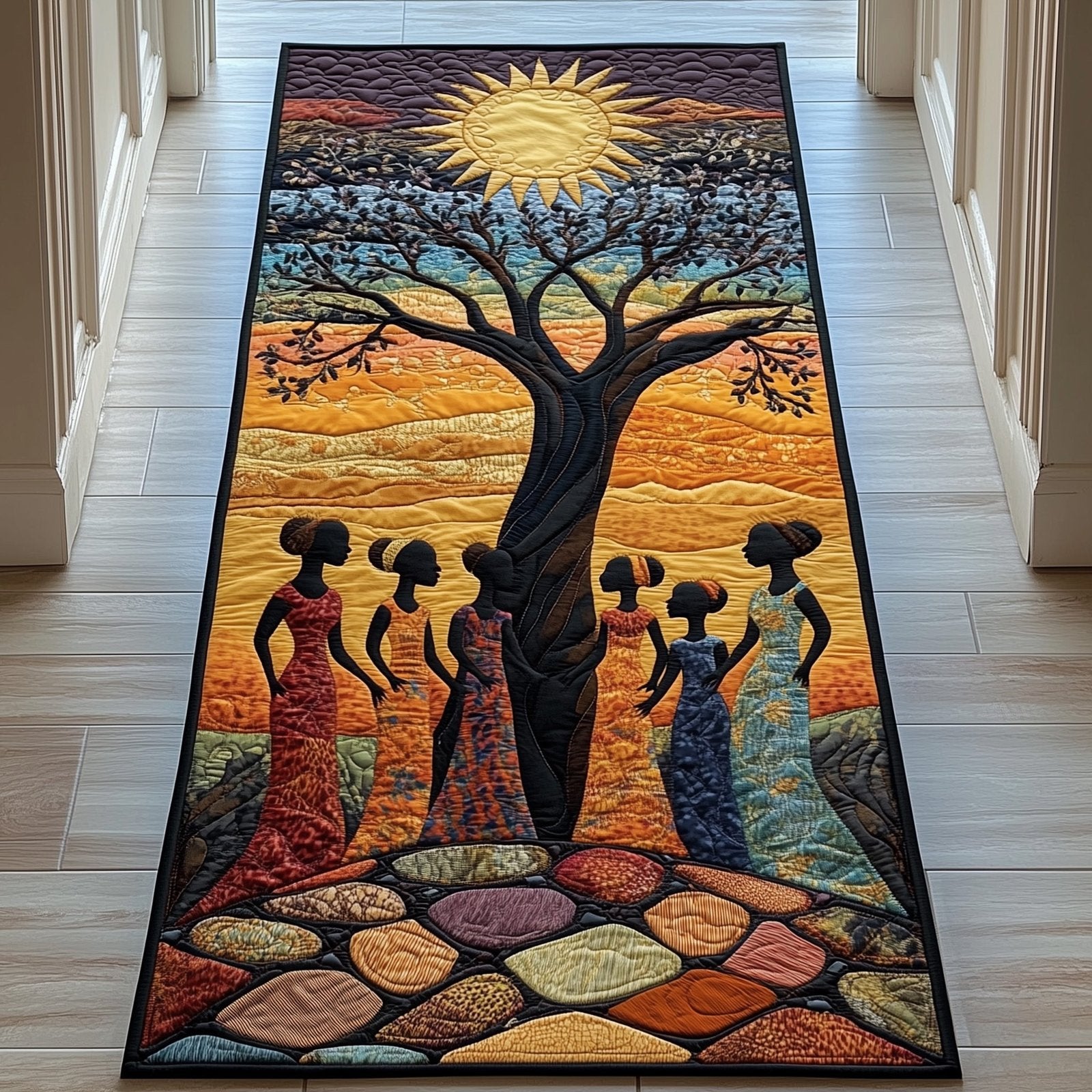 Savannah Giant Runner Rug - Nature Design | Serene Runner Rug
