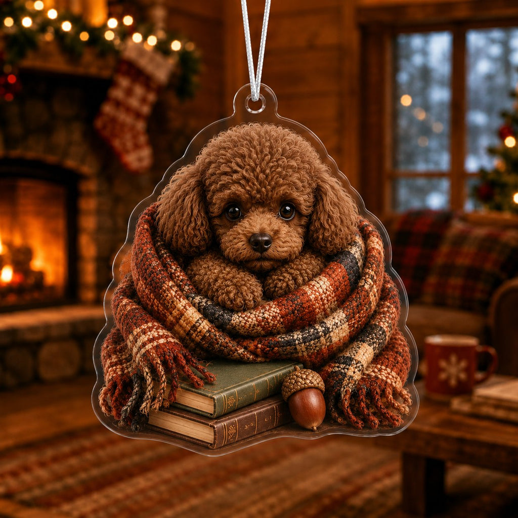 Tribal Wolf Spirit Christmas Ornament