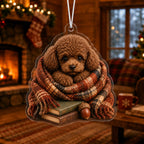Tribal Wolf Spirit Christmas Ornament