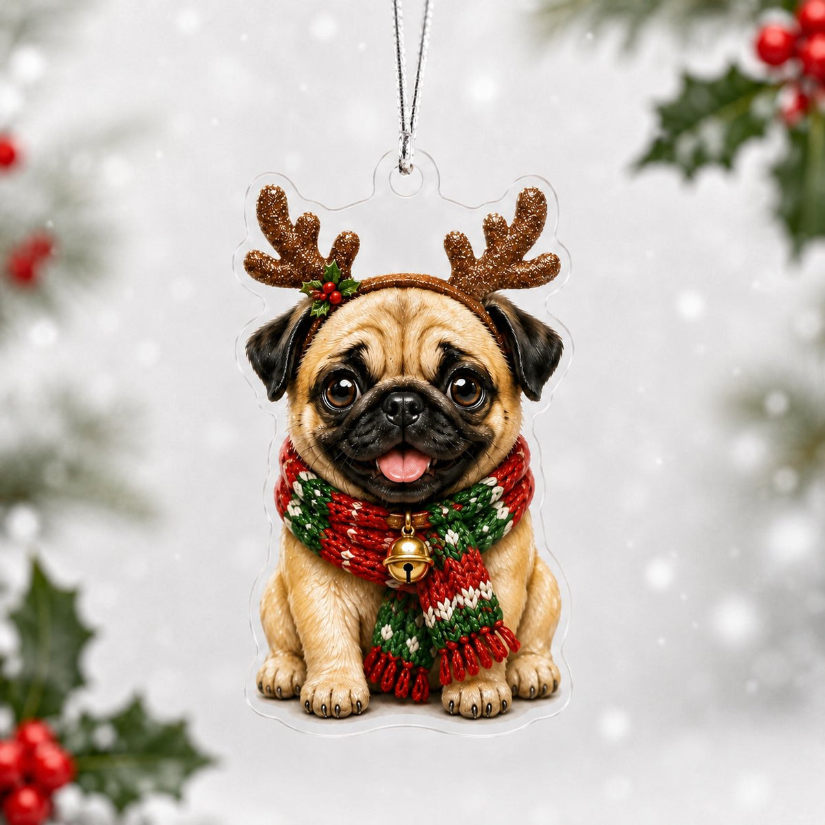 Winter Village Charm Christmas Ornament