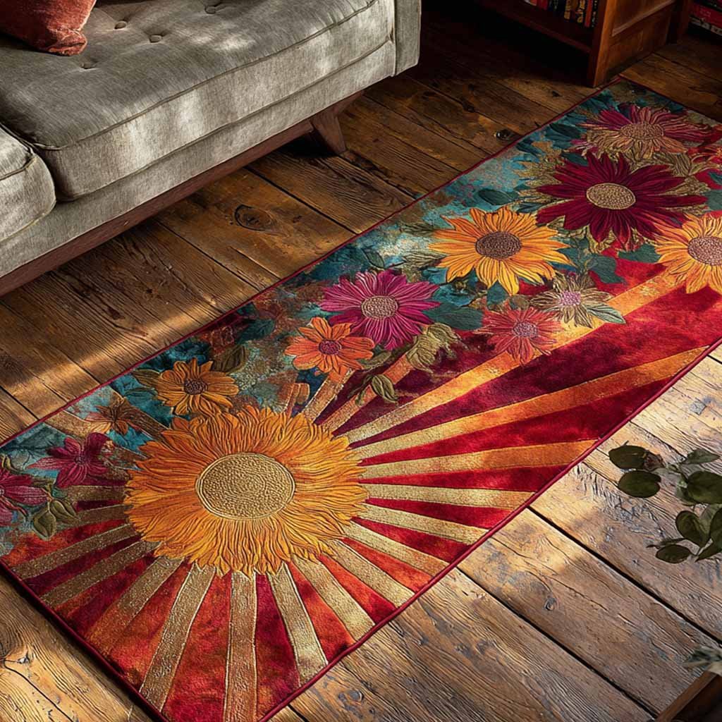 Scarlet Garden Runner Carpet Runner Rug - Cute Pet Design | Animal Printed Runner Rug