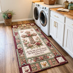 Scripture Bloom Runner Rug - Nature Design | Serene Runner Rug