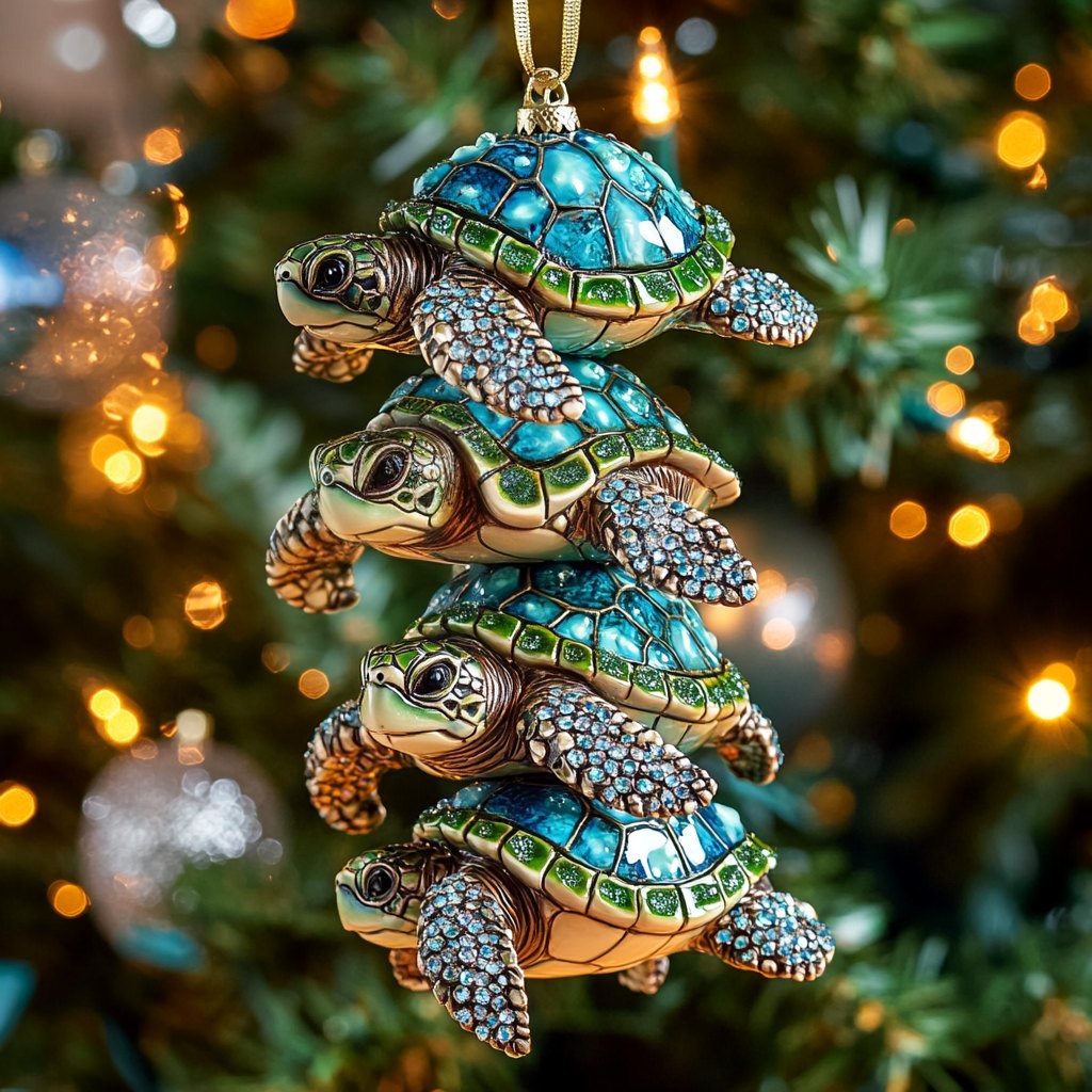 Radiant Harmony Christmas Ornament