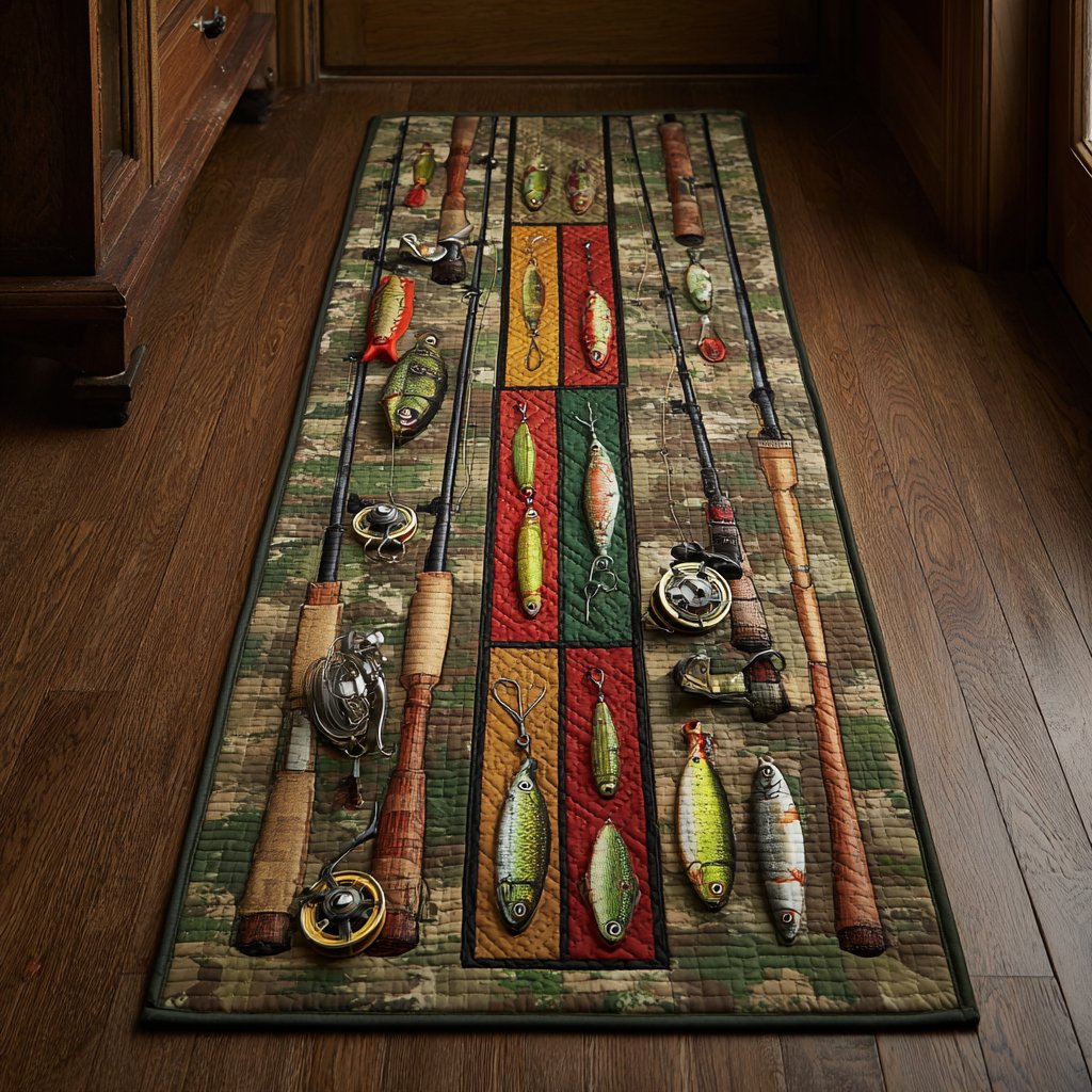 Sea Pattern Runner Carpet Runner Rug - Cute Pet Design | Animal Printed Runner Rug