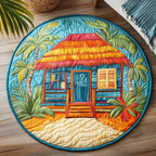 Seaside Delight Round Mat Rug - Nature Design | Serene Home Decor
