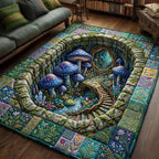 Secret Garden area rug in a living room