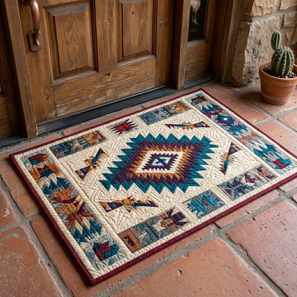 Sedona Geo Doormat - Nature Design | Printed Welcome Doormat