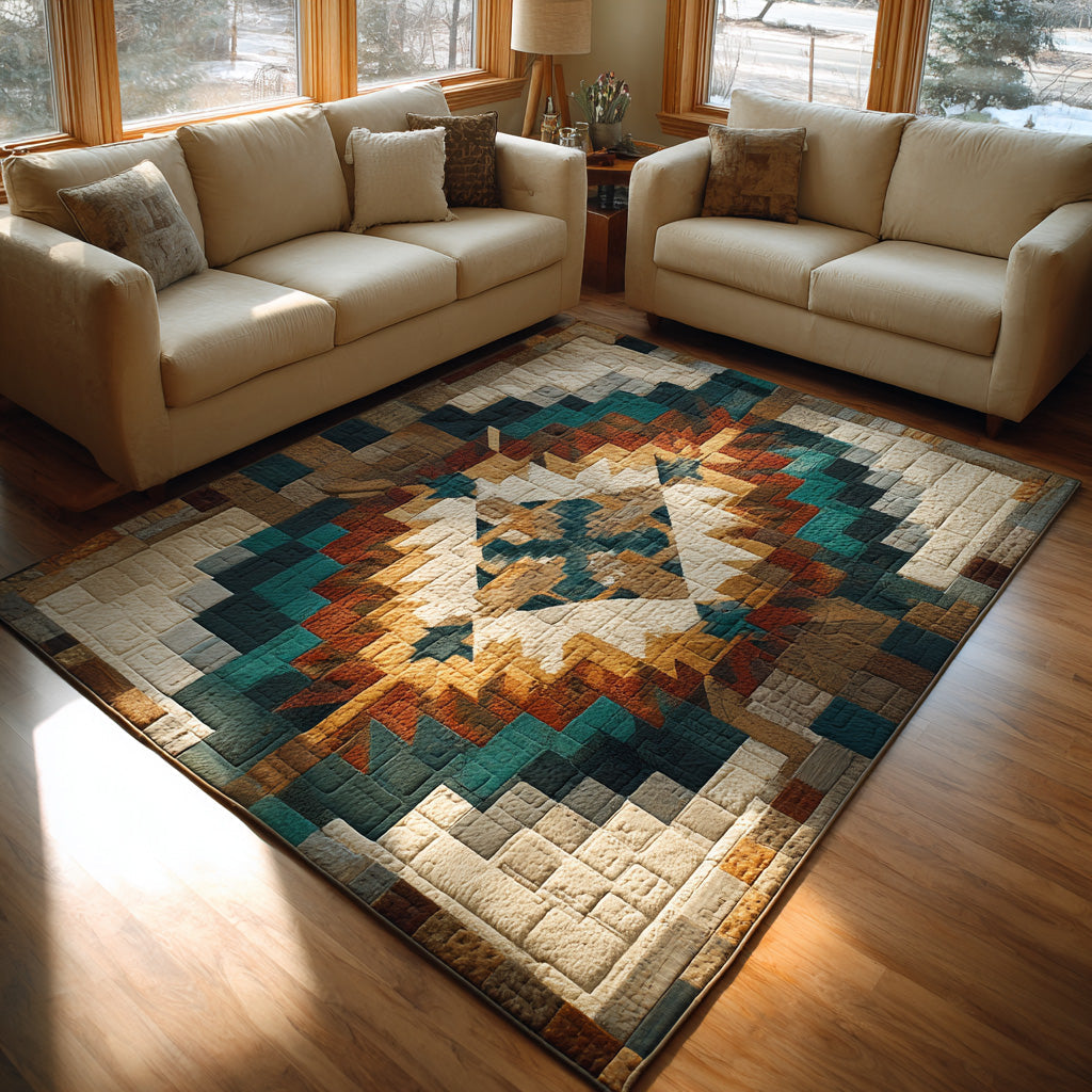 Sedona Nights area rug in a living room