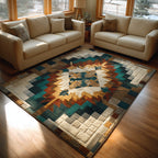 Sedona Nights area rug in a living room