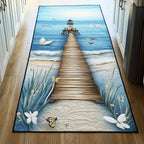 Serene Coastal Runner Rug - Nature Design | Serene Runner Rug