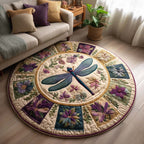 Serene Wings Round Mat Rug - Nature Design | Serene Home Decor
