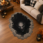 Shadow Abyss Custom Shape Area Rug - Nature Design | Die-Cut Non-Slip Rug - washable non-slip printed rug