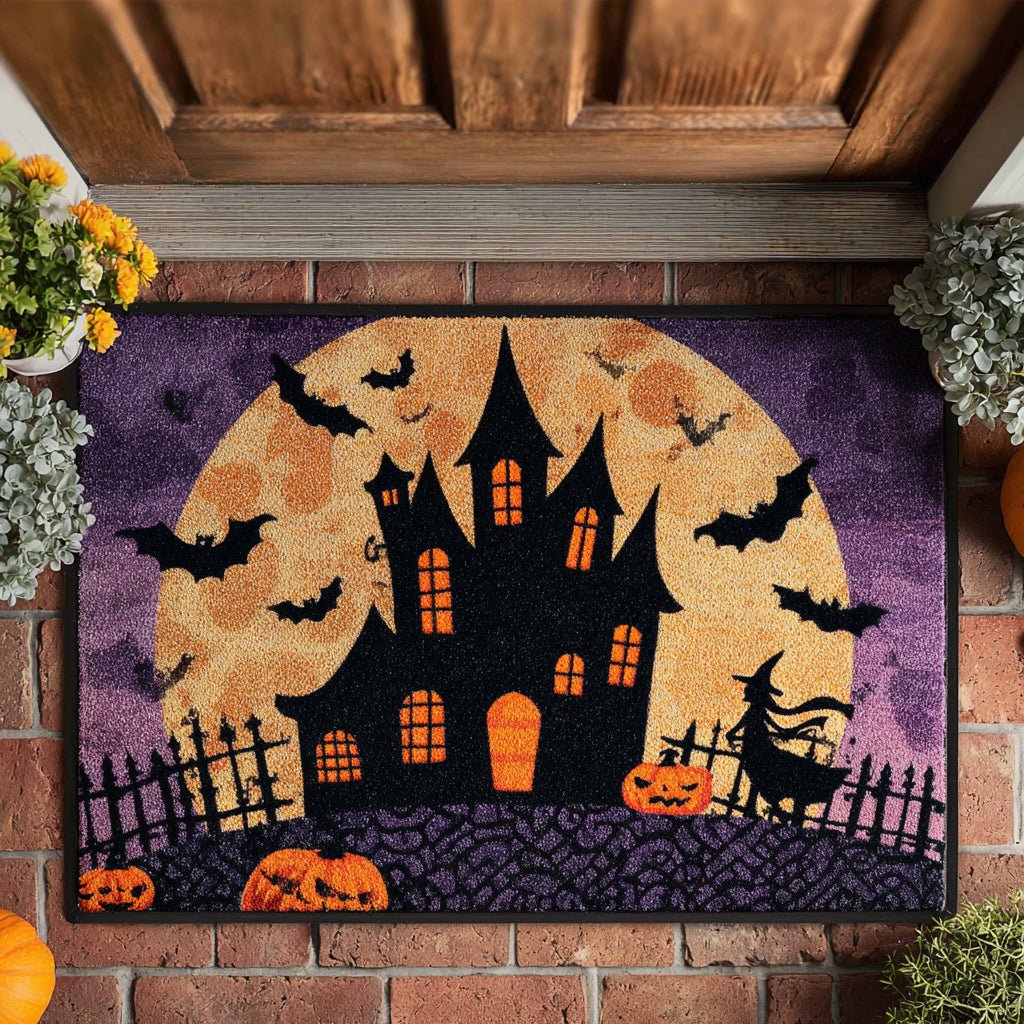 Shadow Castle Doormat - Nature Design | Printed Welcome Doormat