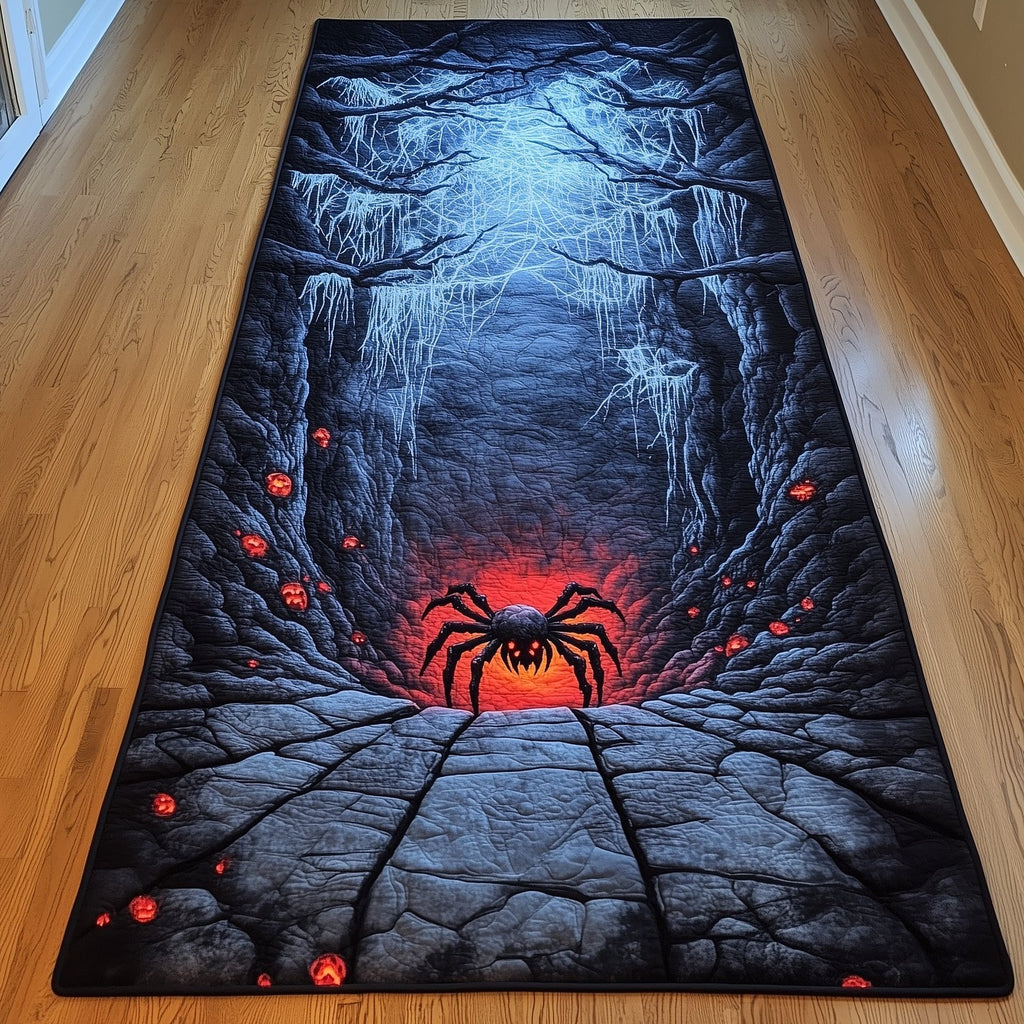 Shadow Spider Runner Rug - Nature Design | Serene Runner Rug