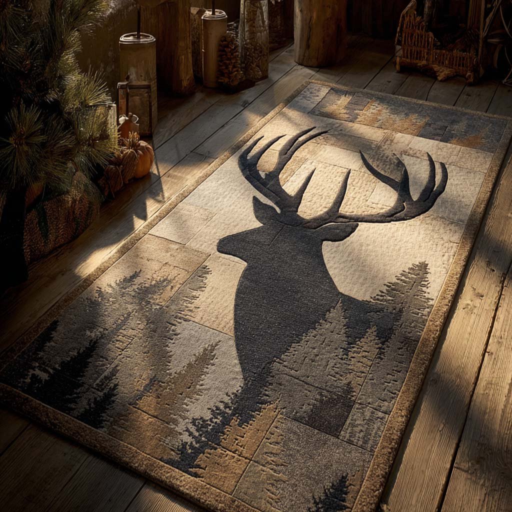 Shadowed Grace Runner Carpet Runner Rug - Cute Pet Design | Animal Printed Runner Rug