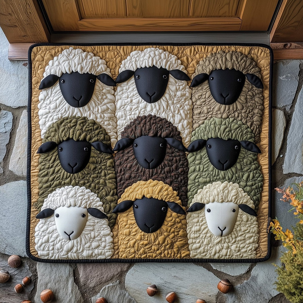 Sheep Heaven Doormat - Nature Design | Printed Welcome Doormat
