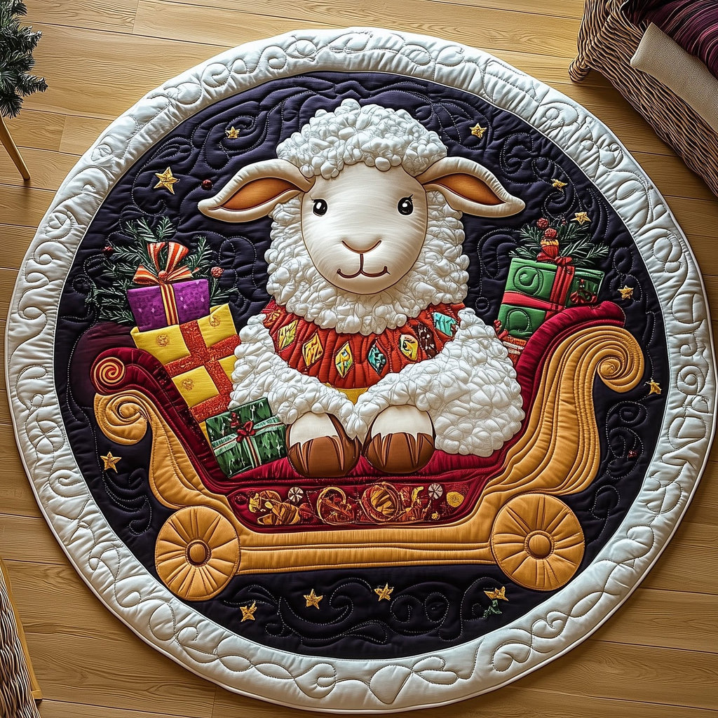 Sheep Round Mat Rug - Nature Design | Serene Home Decor