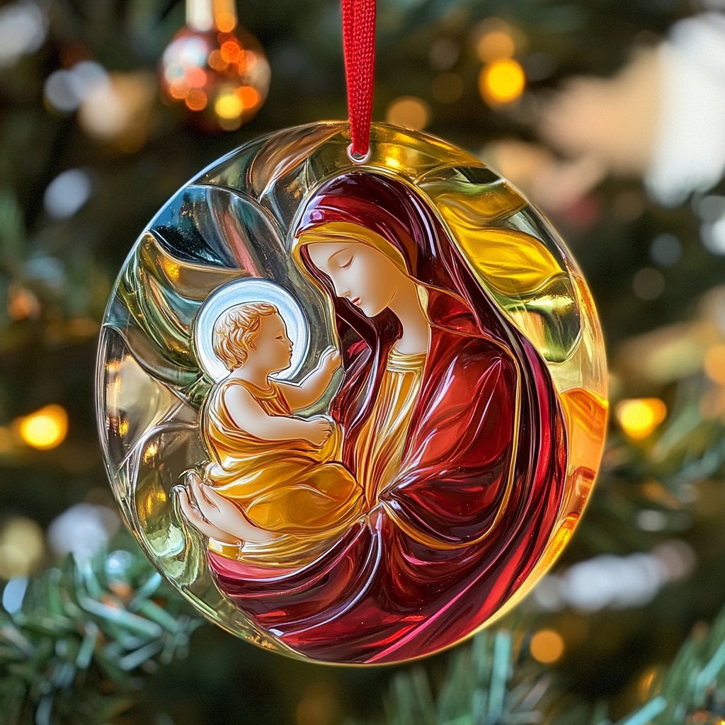 Sunny Fields Sunflower Christmas Ornament