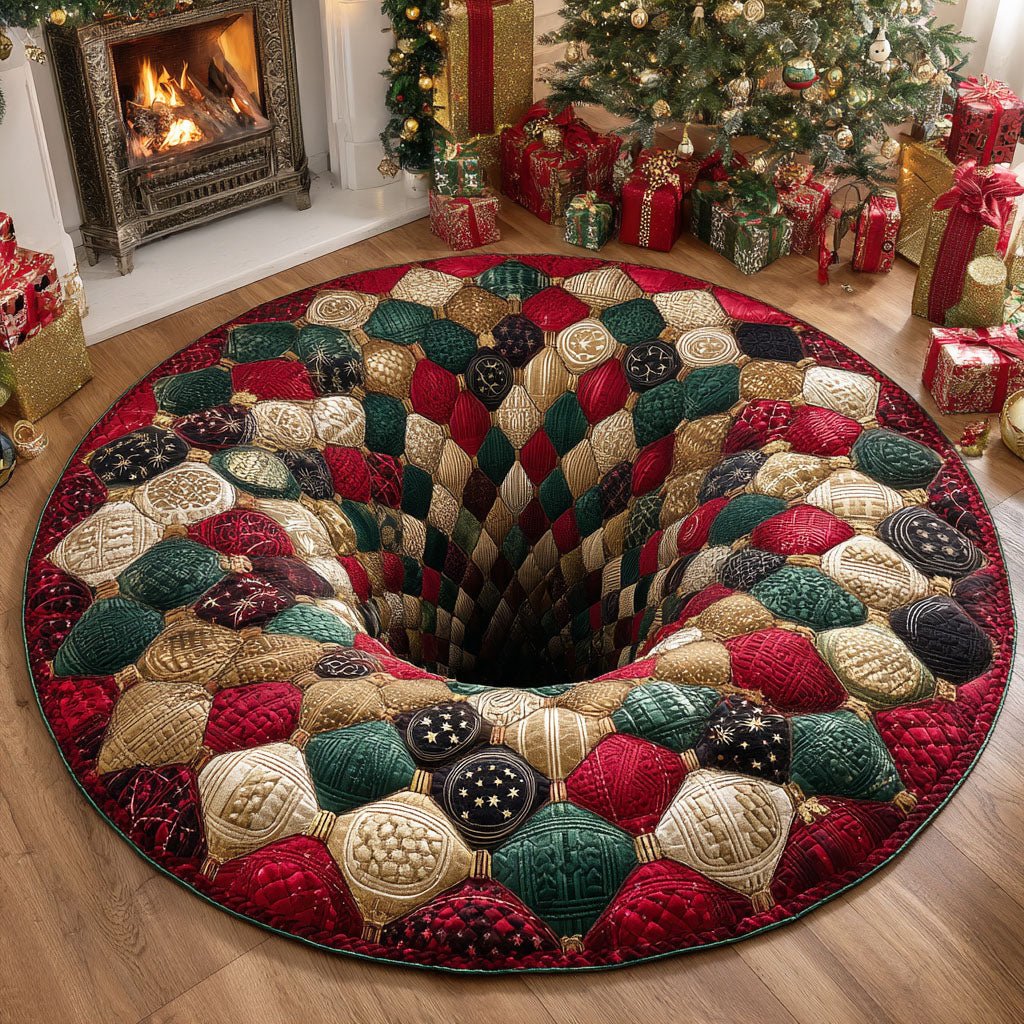 Silent Carol Round Mat Rug - Nature Design | Serene Home Decor
