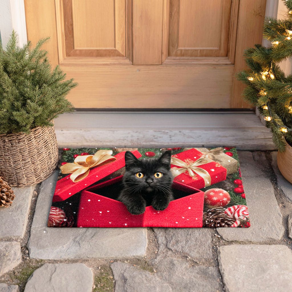 Silent Meow Doormat - Nature Design | Printed Welcome Doormat