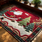 Silent Night area rug in a living room