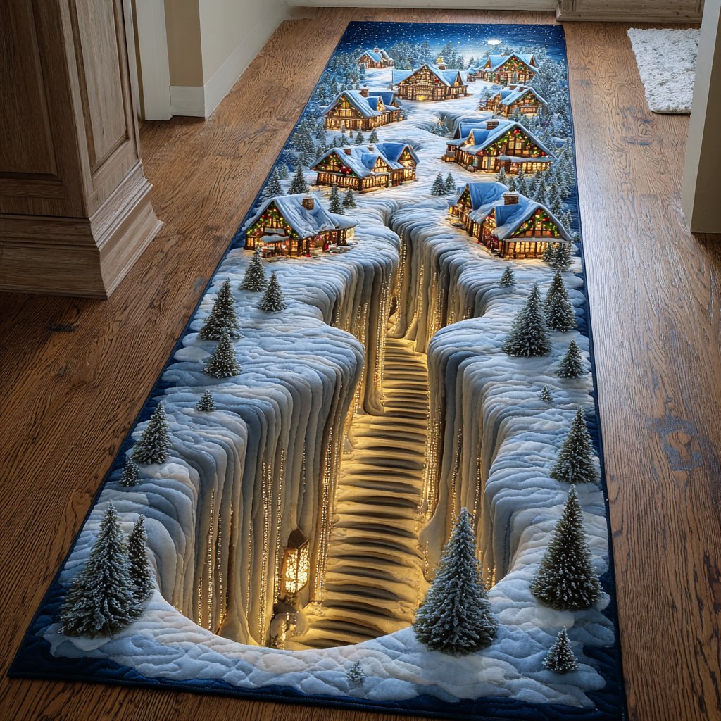 Silent Town Runner Carpet Runner Rug - Cute Pet Design | Animal Printed Runner Rug