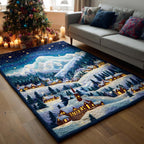 Silent Valley area rug in a living room