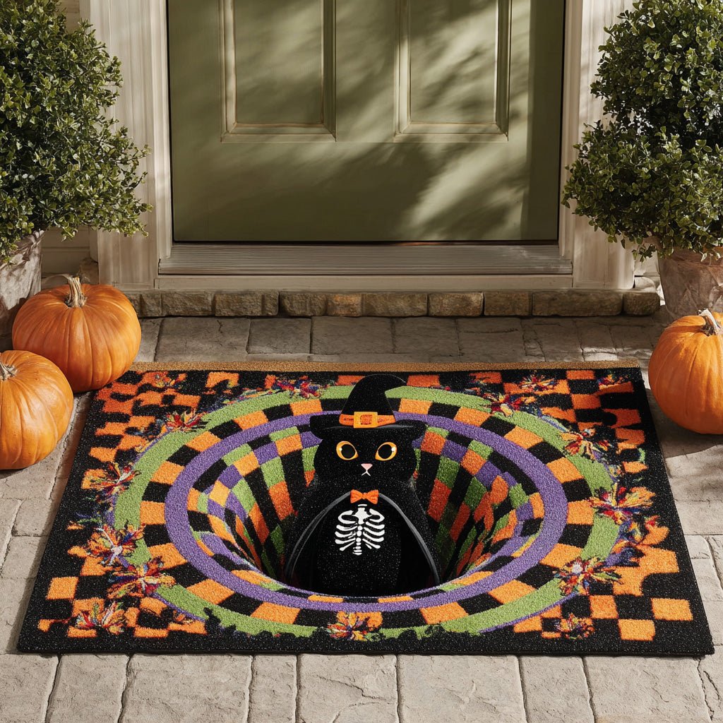 Skeleton Eyes Doormat - Nature Design | Printed Welcome Doormat