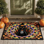Skeleton Eyes Doormat - Nature Design | Printed Welcome Doormat