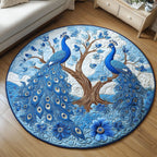 Sky Serenade Round Mat Rug - washable non-slip printed rug